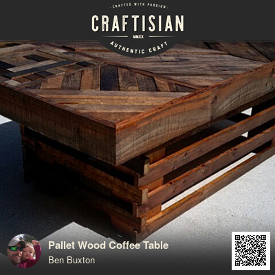 Pallet Wood Coffee Table - Woodworking Project by Ben Buxton